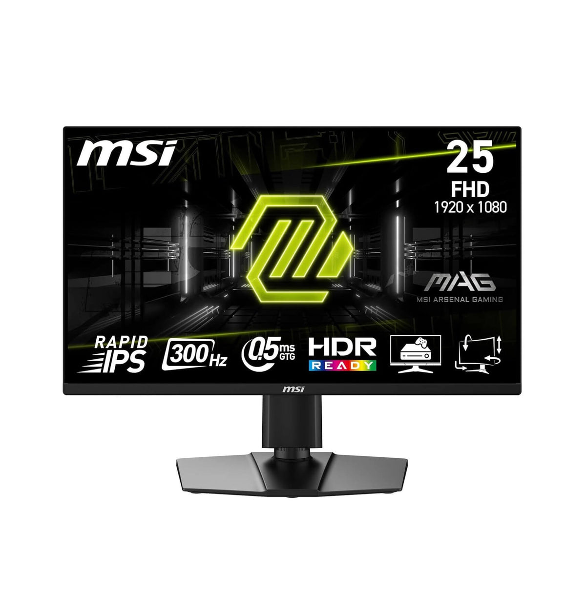 MSI MAG 255PXF 24.5" Full HD 300Hz 0.5ms IPS Gaming Monitor