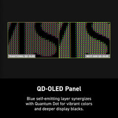 MSI MAG 273QP QD-OLED X24 27" 2K QHD 240Hz 0.03ms OLED Gaming Monitor