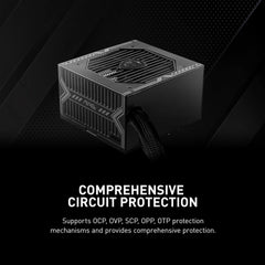 MSI MAG A650BN 650W 80+ Bronze Non-Modular Compact Power Supply