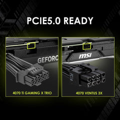 MSI MAG A750BN PCIE5 750W 80+ Bronze Certified Power Supply