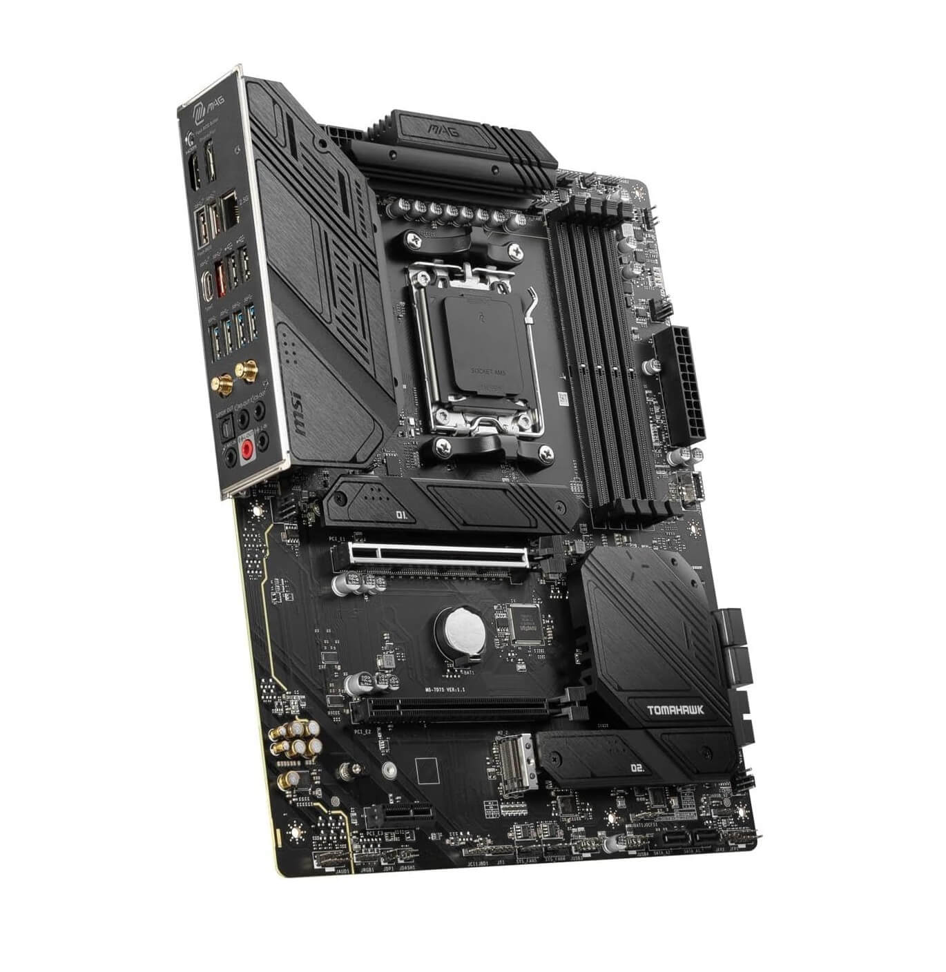 MSI MAG B650 TOMAHAWK WiFi DDR5 AM5 AMD ATX Gaming Motherboard