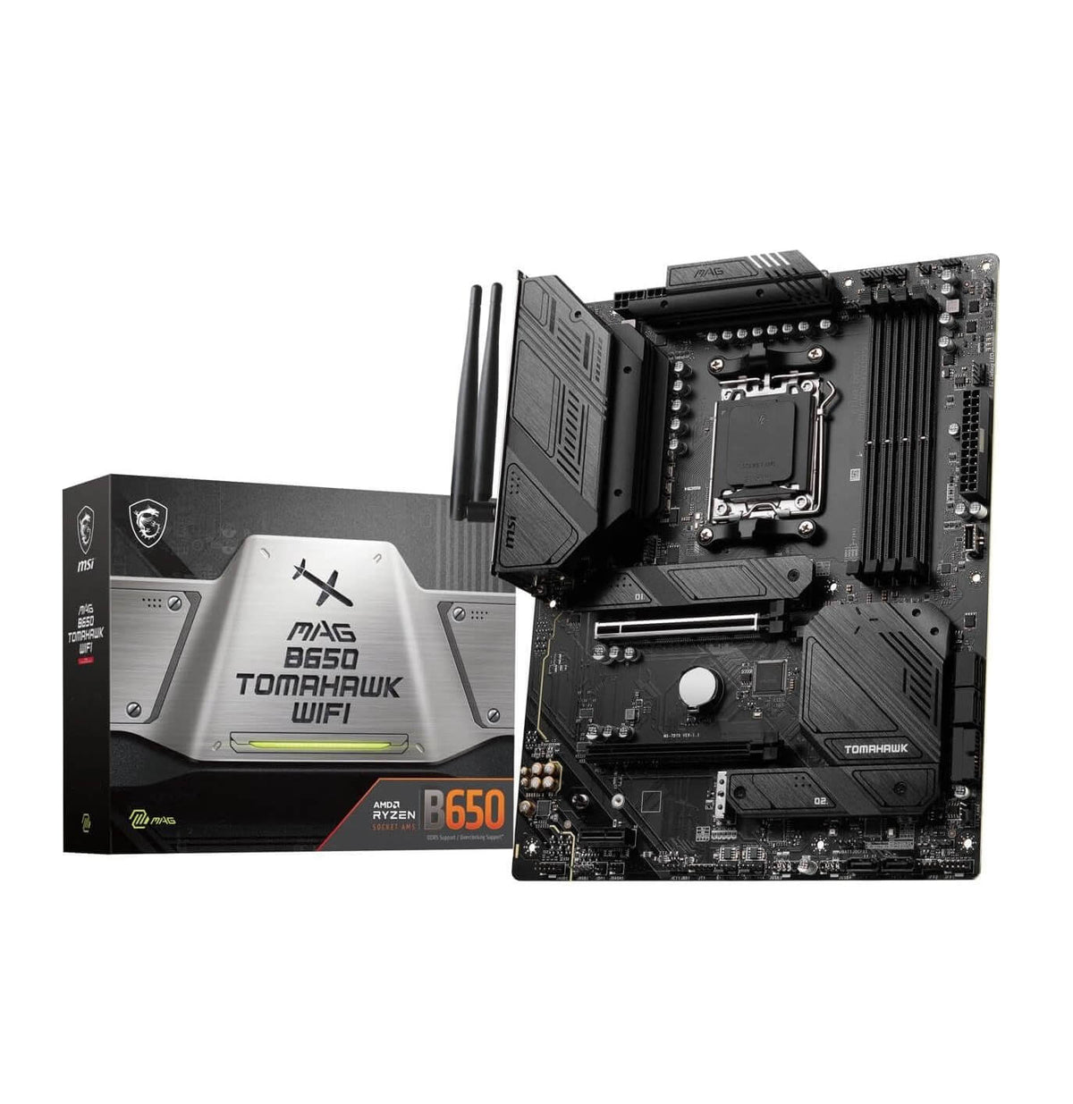 MSI MAG B650 TOMAHAWK WiFi DDR5 AM5 AMD ATX Gaming Motherboard