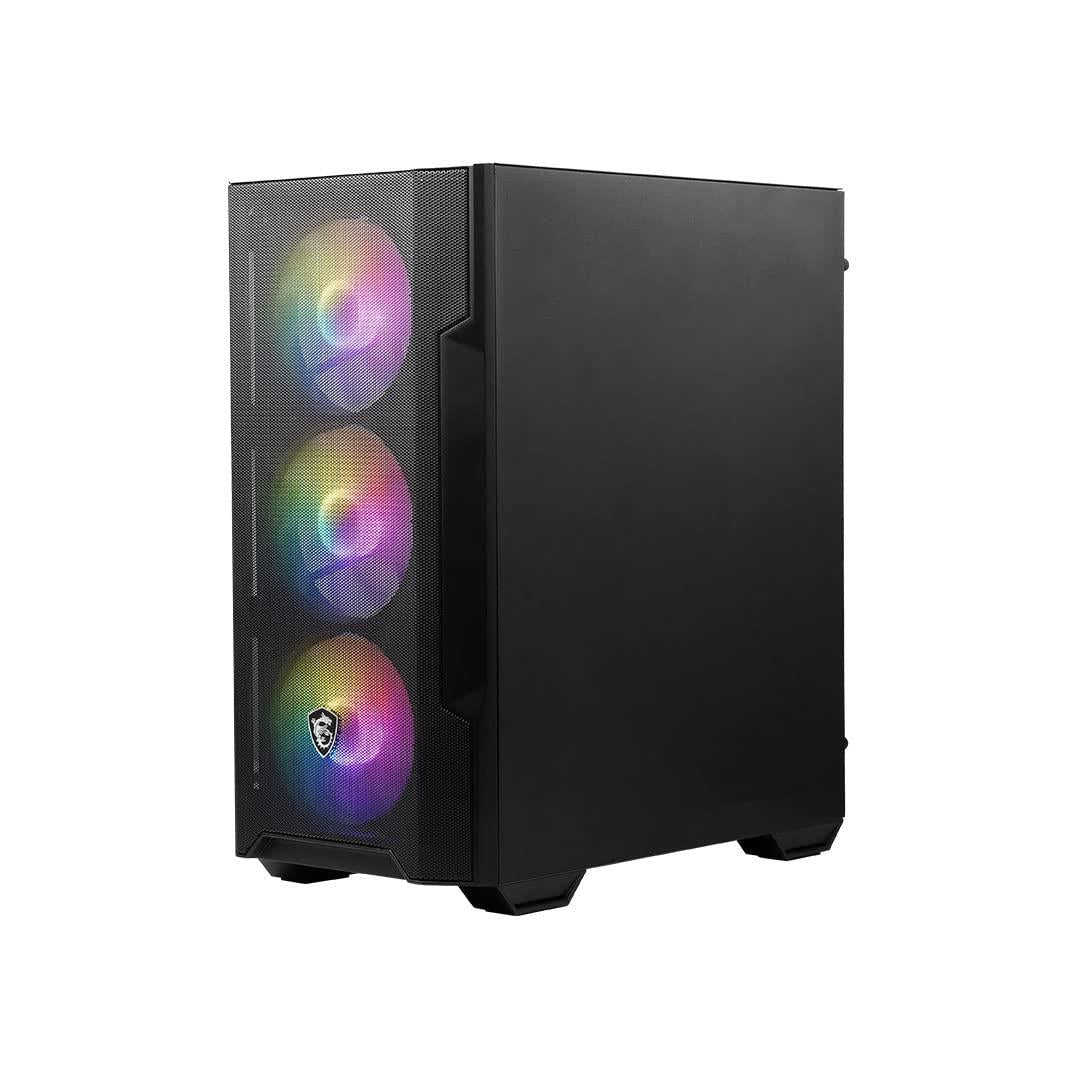 MSI MAG Forge M100A RGB Tempered Glass Micro-ATX Computer Case