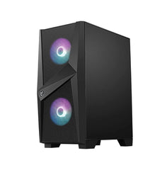 MSI MAG Forge 100R ARGB ATX Mid-Tower Gaming Computer Case