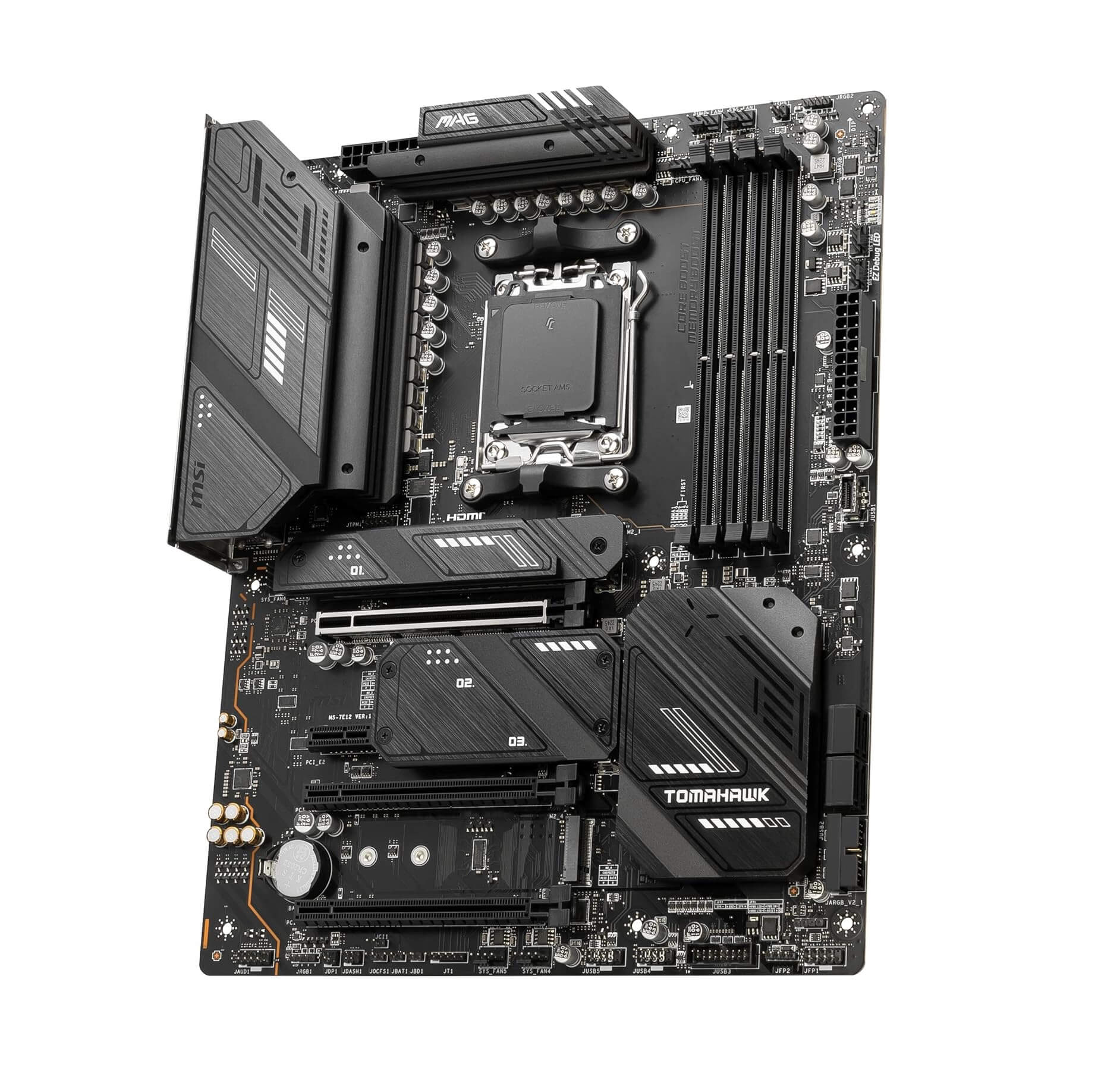 MSI MAG X670E Tomahawk WiFi DDR5 AM5 AMD ATX Gaming Motherboard
