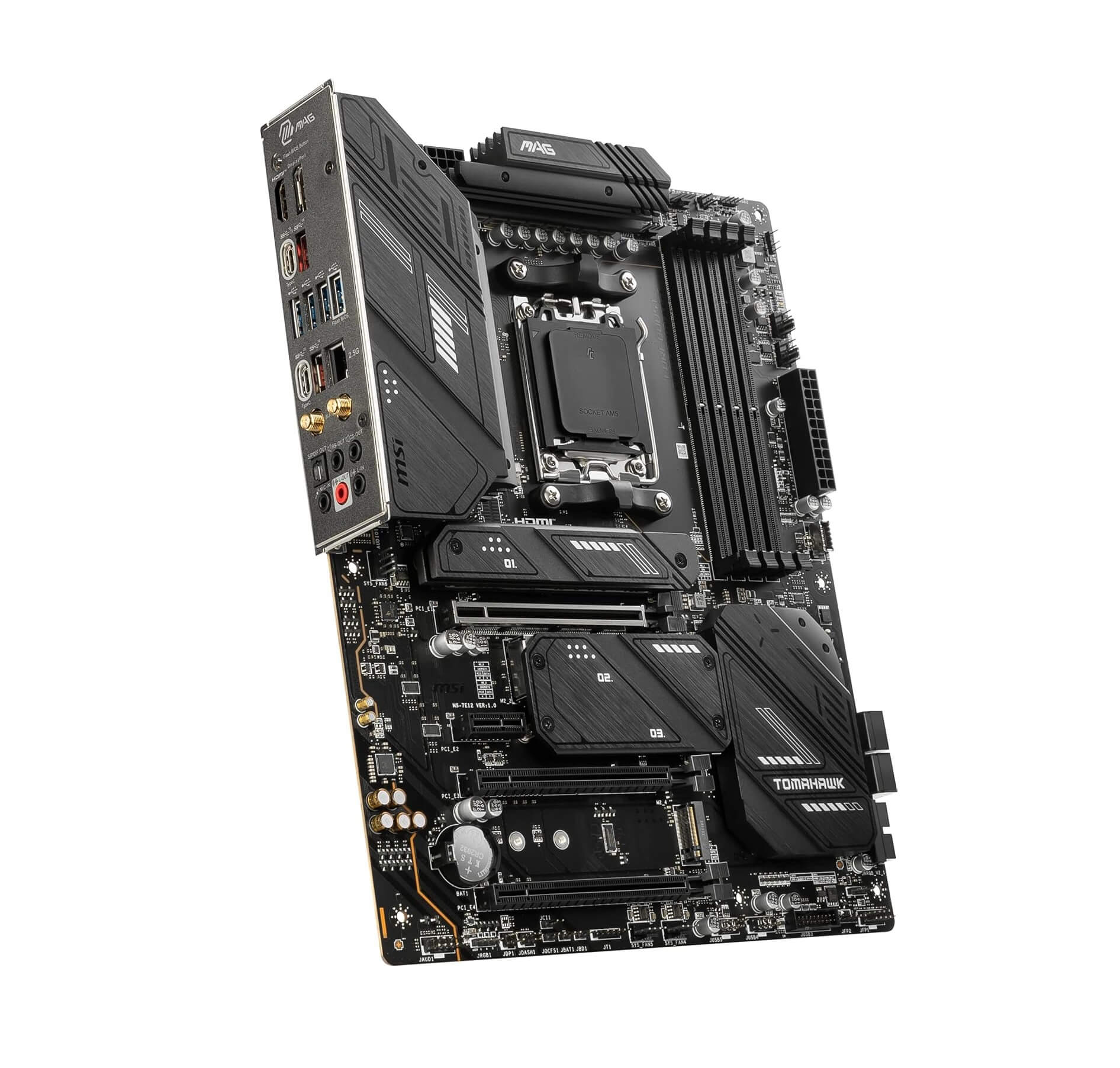 MSI MAG X670E Tomahawk WiFi DDR5 AM5 AMD ATX Gaming Motherboard