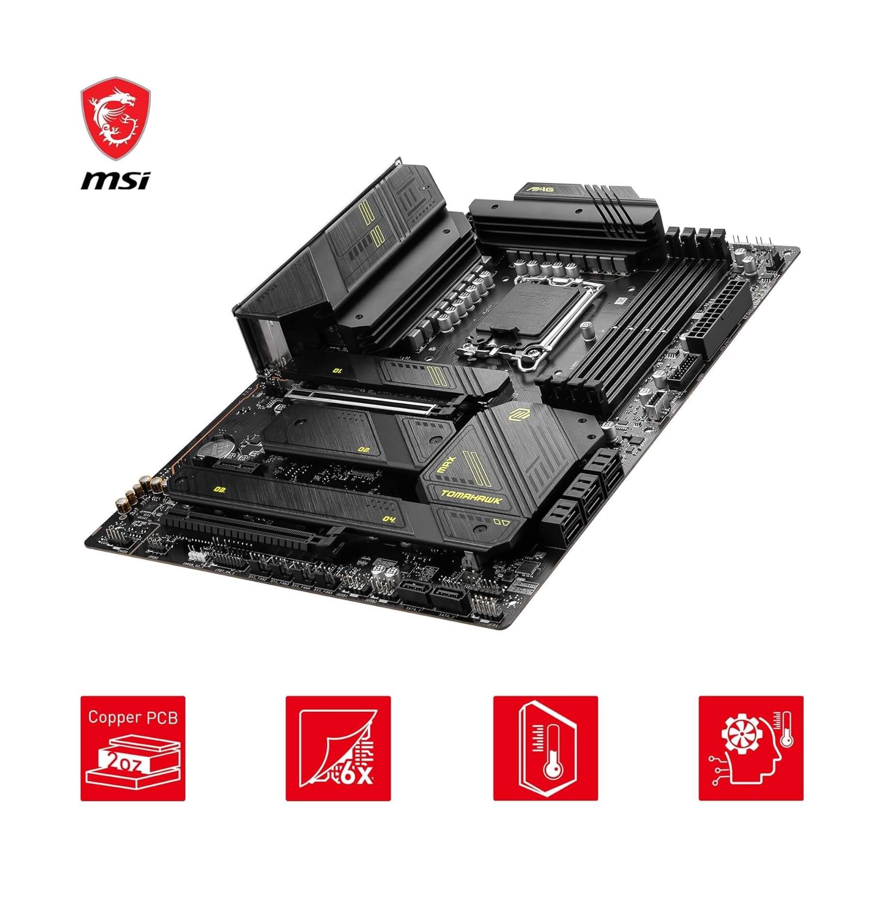 MSI MAG Z790 Tomahawk MAX WiFi DDR5 Intel Z790 14th Gen LGA 1700 Gaming Motherboard