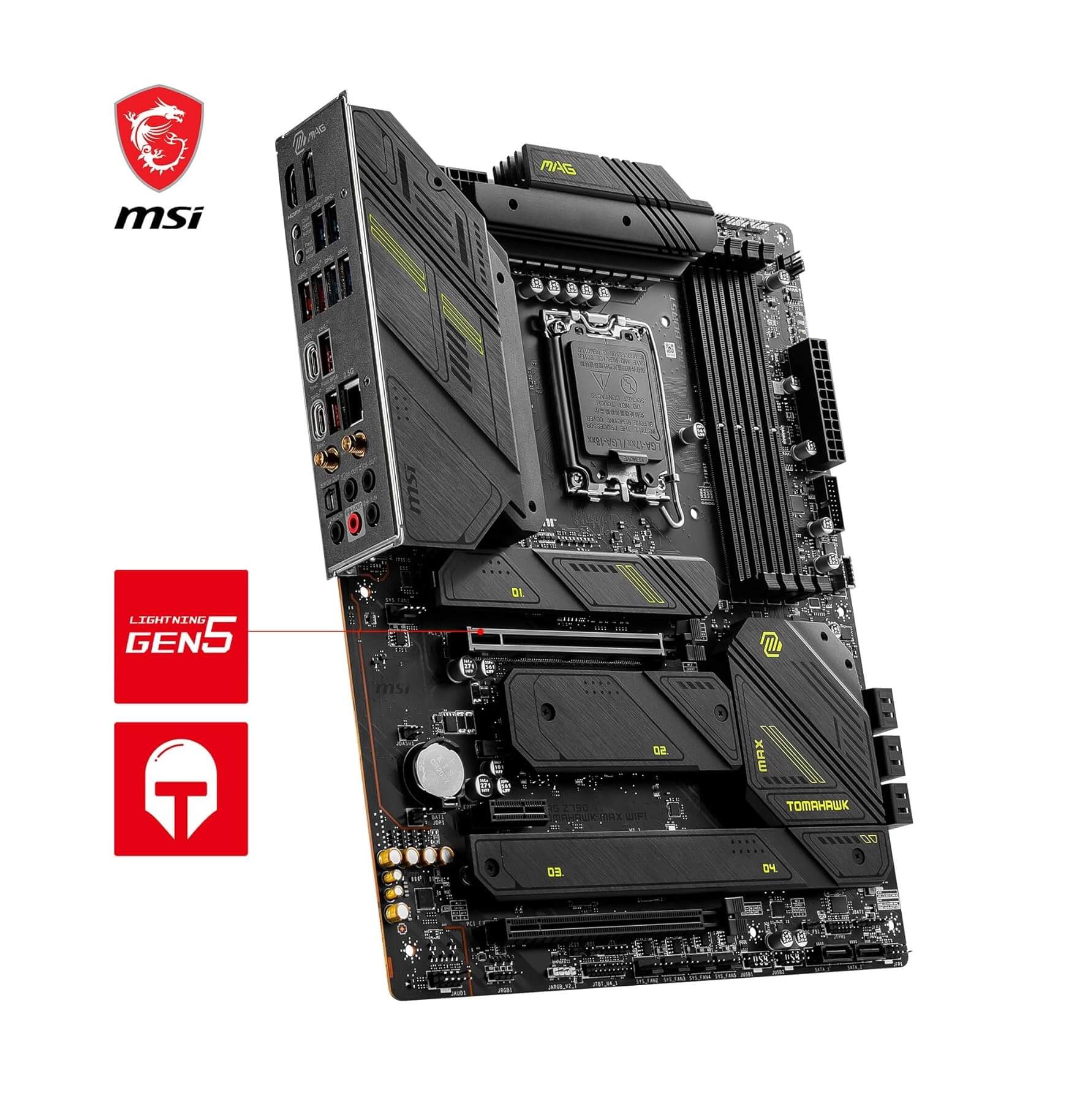 MSI MAG Z790 Tomahawk MAX WiFi DDR5 Intel Z790 14th Gen LGA 1700 Gaming Motherboard