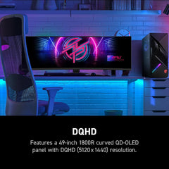 MSI MPG 491CQPX QD-OLED 49" QD-OLED DQHD 240Hz 0.03ms Curved Gaming Monitor