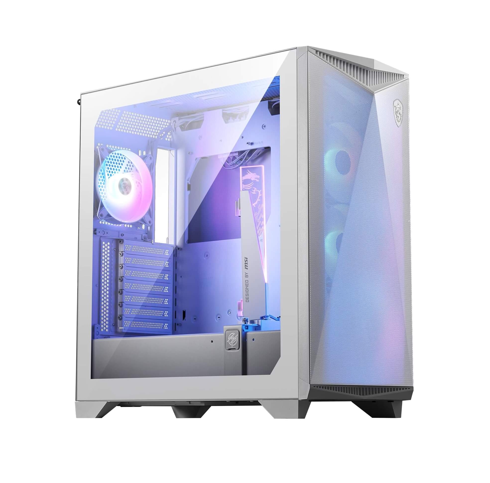 MSI MPG GUNGNIR 300R Airflow ARGB Premium ATX Mid-Tower Gaming Computer Case