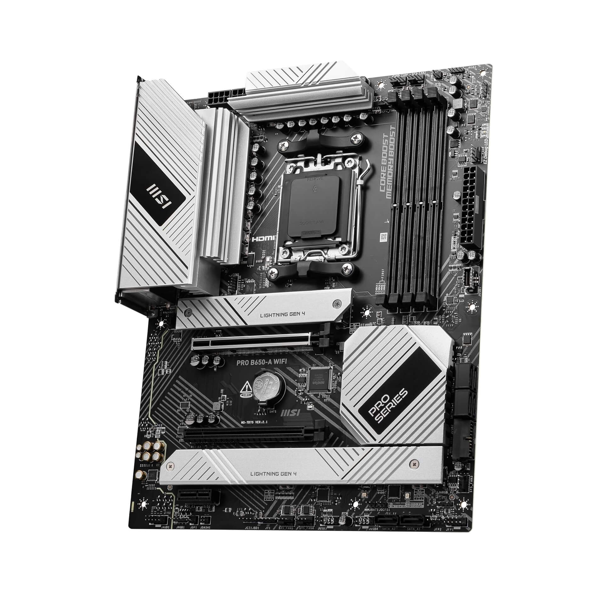 MSI PRO B650-A WiFi DDR5 AM5 AMD ATX Gaming Motherboard