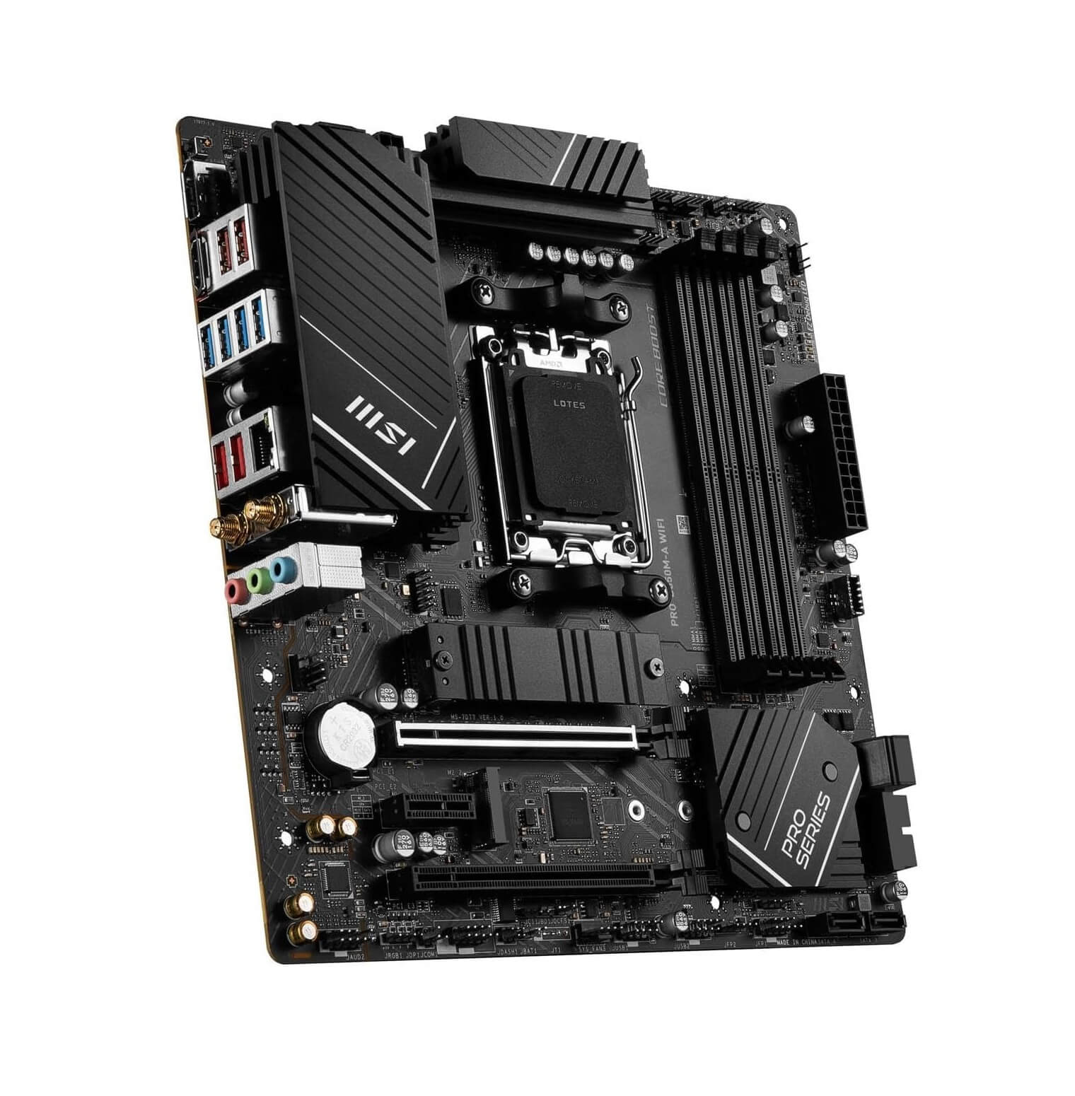 MSI Pro B650M-A WiFi DDR5 AM5 AMD microATX Motherboard