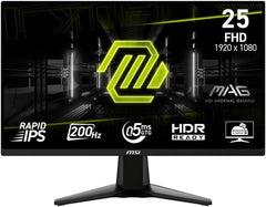 MSI MAG 255F E20 25" Full HD 200Hz 0.5ms Gaming Monitor