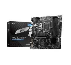MSI Pro B760M-P DDR5 intel 14th/13th Gen LGA 1700 Micro-ATX Motherboard