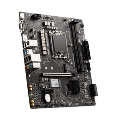 MSI Pro H610M-G Wifi DDR4 Intel 14th/13th Gen microATX Motherboard
