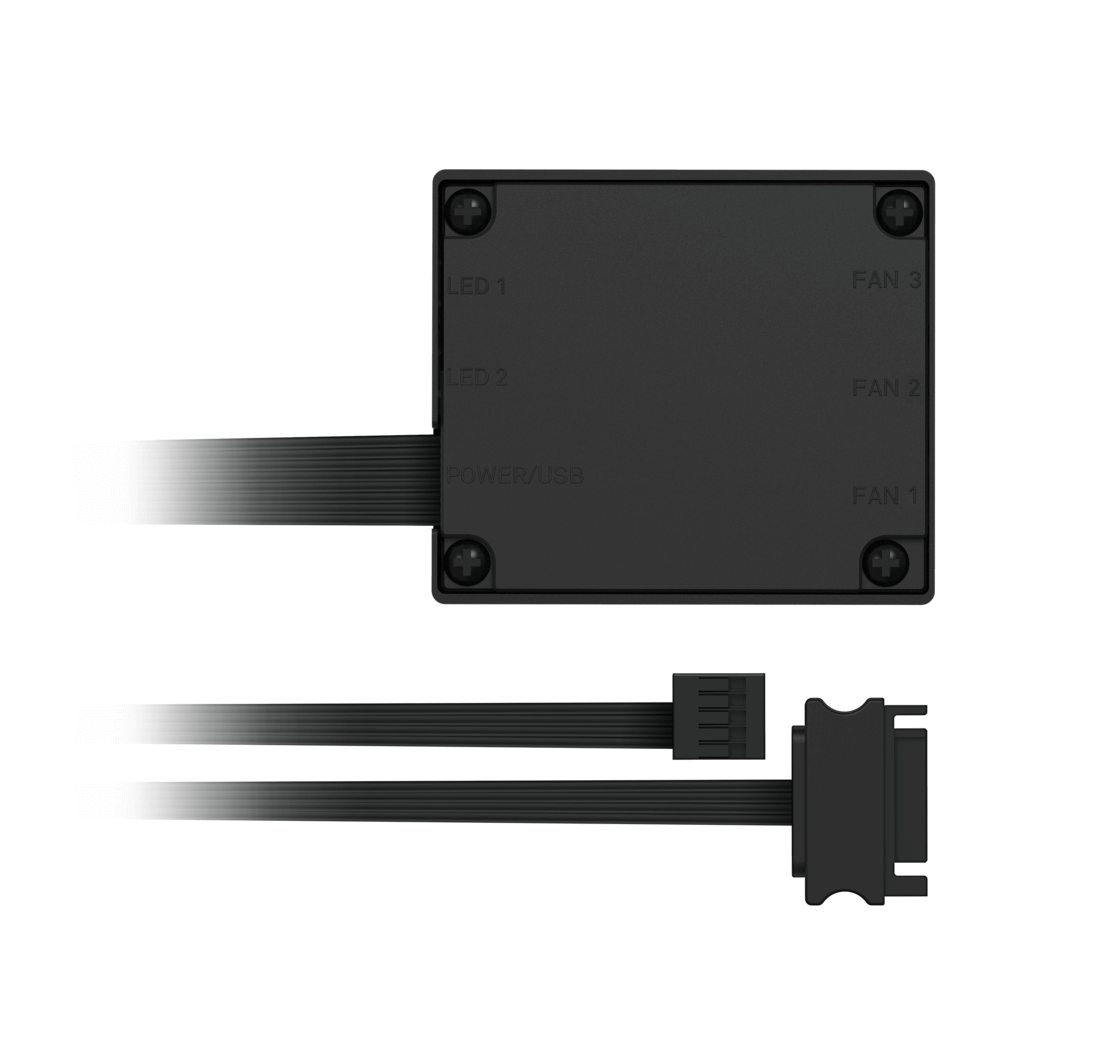 NZXT RGB & Fan Controller RGB Lighting & Digitally-Controlled Fan Channels