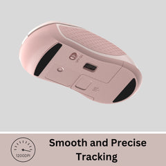Rapoo B20 Optical Silent 2.4 GHz Wireless Mouse - Pink