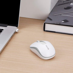 Rapoo M10 Plus 2.4GHz Optical Wireless Mouse - White
