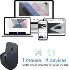 Rapoo MT760 Multi-Device Multi-Mode Connection Bluetooth Wireless Mouse