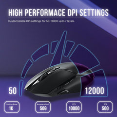 Rapoo V30L 2.4G Lightweight 79g Dual-Mode E-Sports Wireless/Wired Gaming Mouse