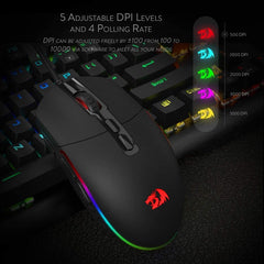 Redragon INVADER M719 RGB Optical Wired Gaming Mouse