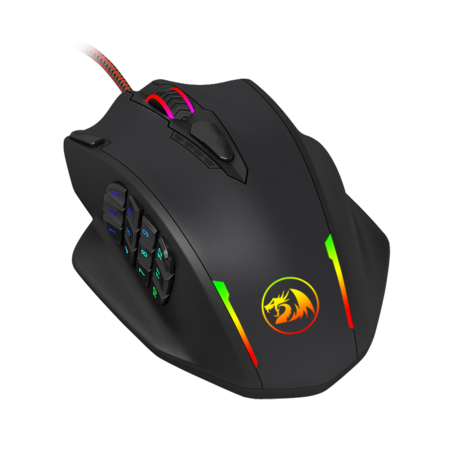 Redragon Impact M908 RGB MMO Wired Gaming Mouse