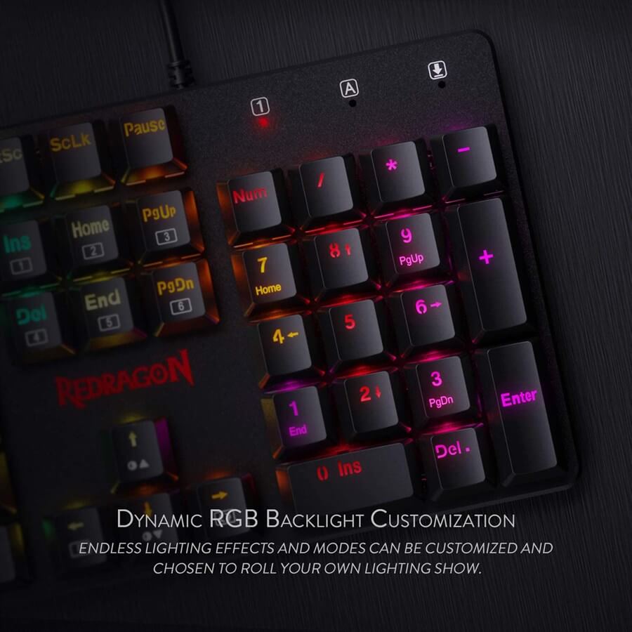 Redragon Shrapnel K589 RGB Low Profile Mechanical Gaming Keyboard