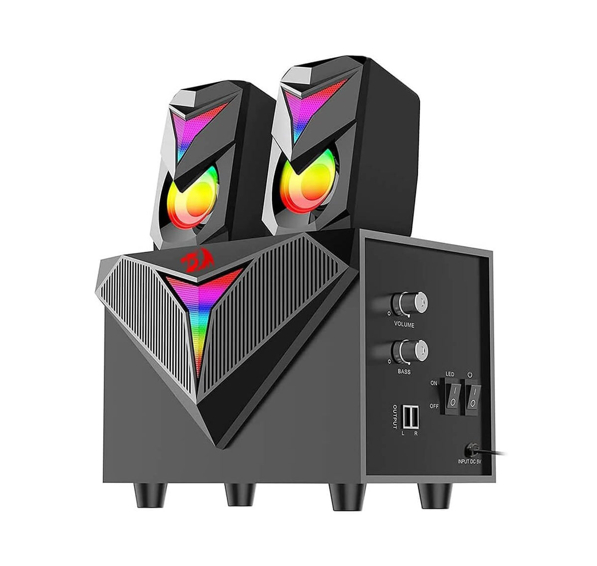 Redragon Toccata GS700 2.1 RGB Computer Speakers