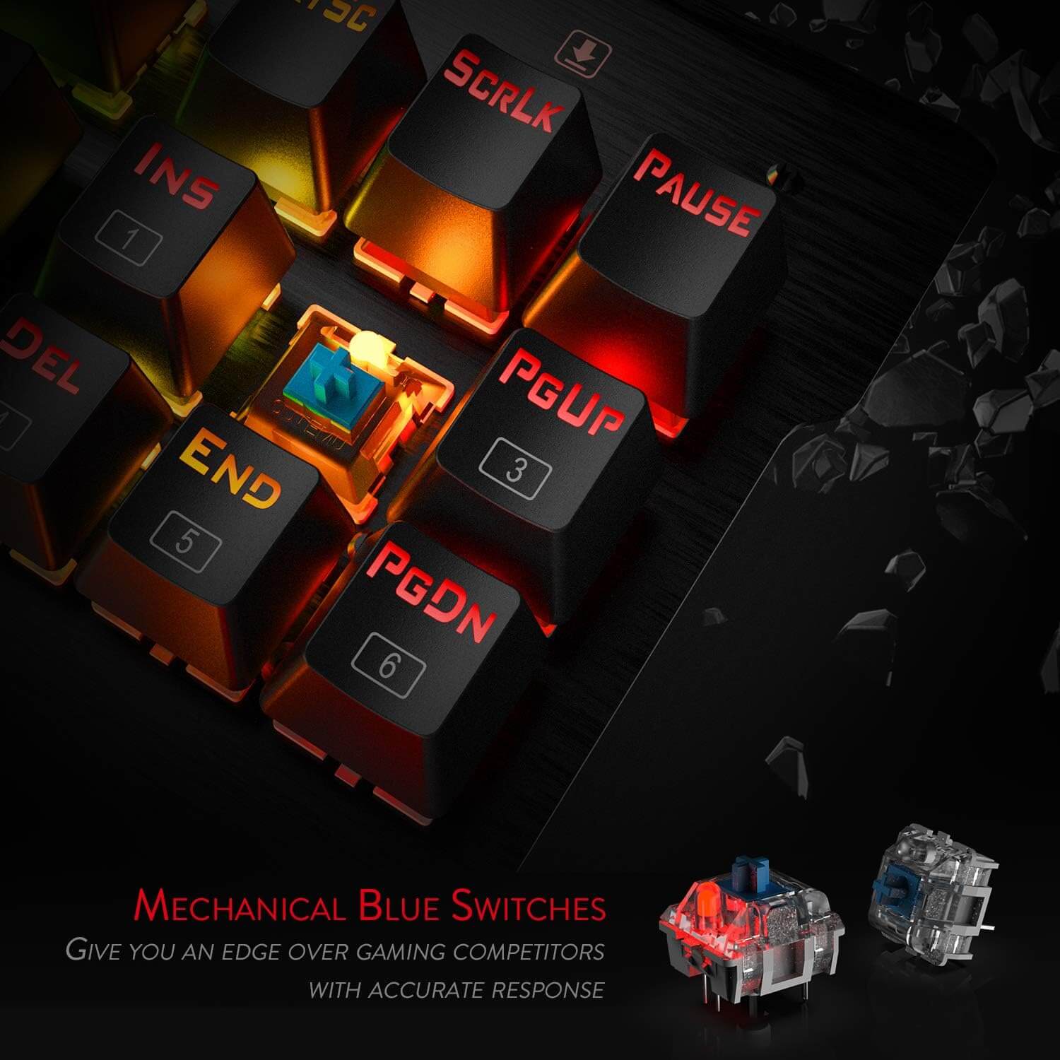Redragon VISNU K561 Compact Mechanical Gaming Keyboard