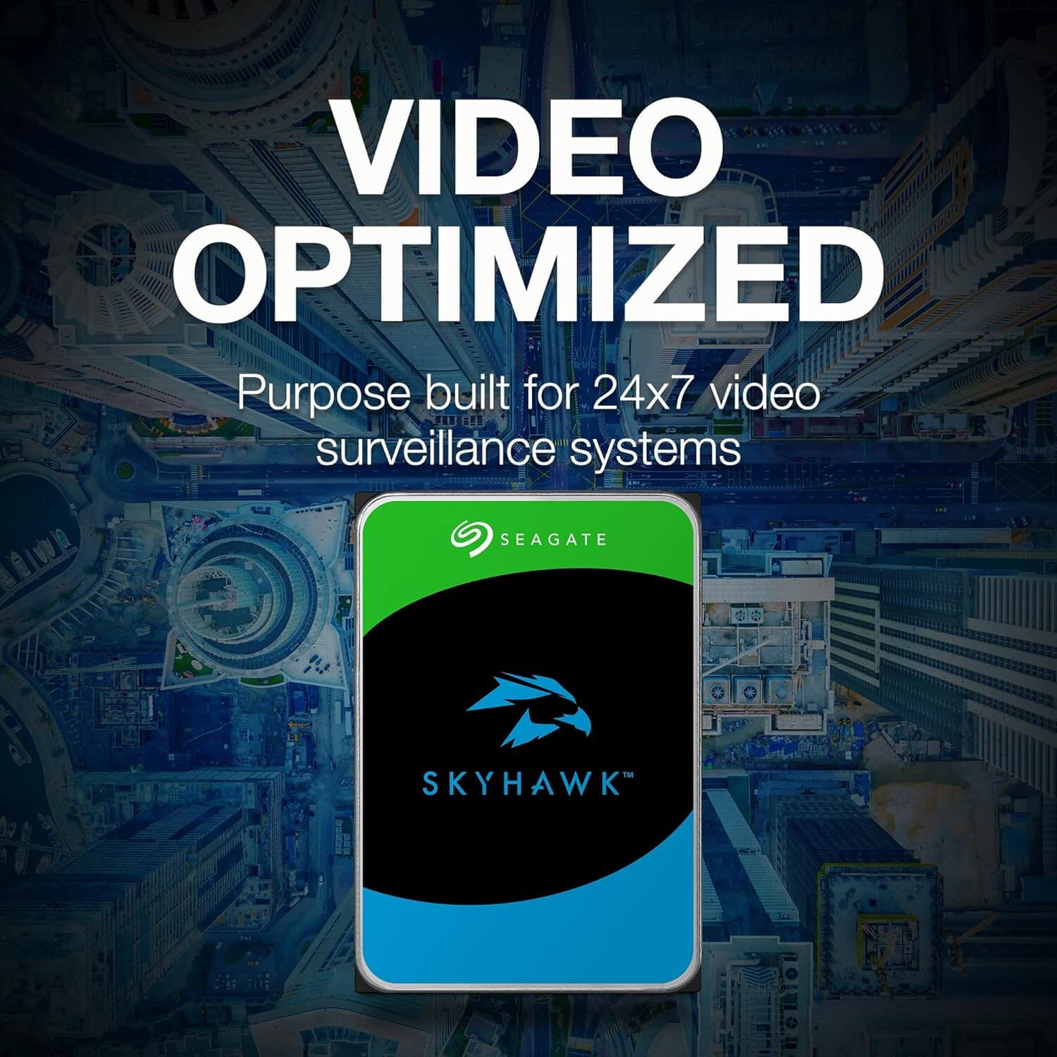 Seagate Skyhawk 4TB SATA III 6Gb/s Internal Desktop Hard Drive