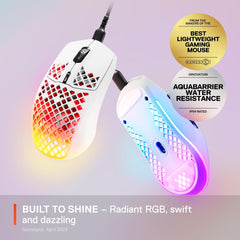 SteelSeries Aerox 3 RGB Ultra-Lightweight Wired Gaming Mouse