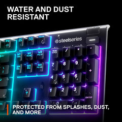 SteelSeries Apex 3 10-Zone RGB Illumination Gaming Keyboard - Whisper Quiet Gaming Switch