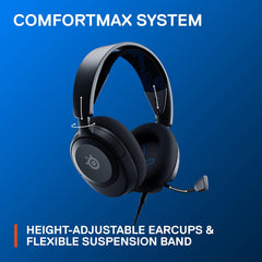 SteelSeries Arctis Nova 1P Multi-Platform Premium Wired Gaming Headset - Black