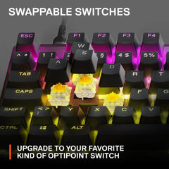 SteelSeries New Apex 9 TKL RGB HotSwap Optical Switch Gaming Keyboard
