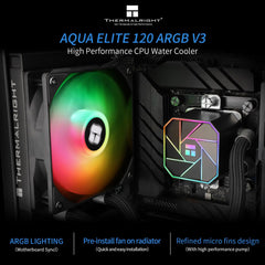 Thermalright Aqua Elite 120 V3 ARGB 120mm CPU Liquid Cooler