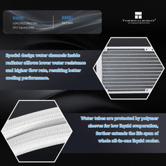 Thermalright Aqua Elite 240 V3 ARGB AIO 240mm CPU Liquid Cooler - White