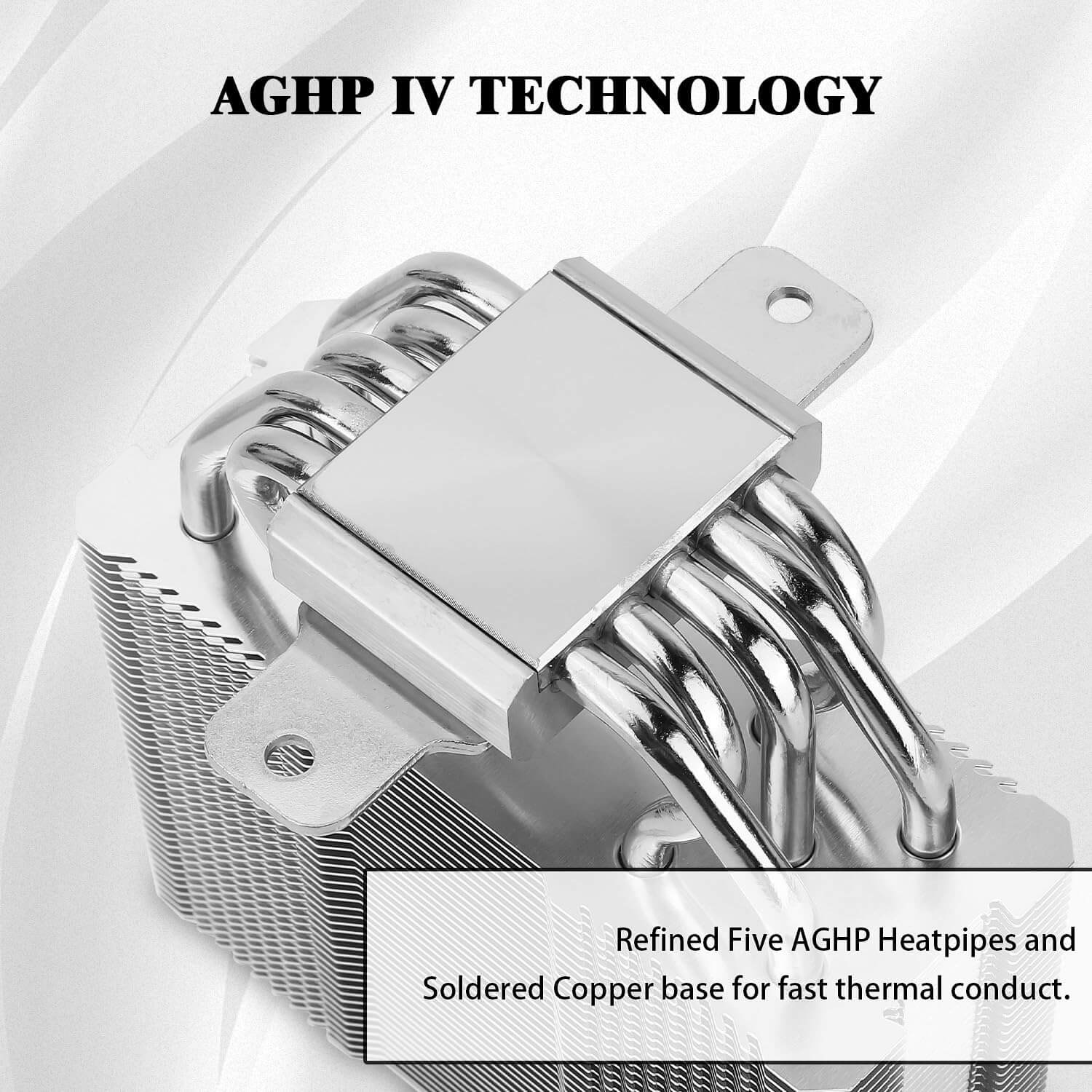 Thermalright Assassin King 120 Mini ARGB V3 CPU Air Cooler - White
