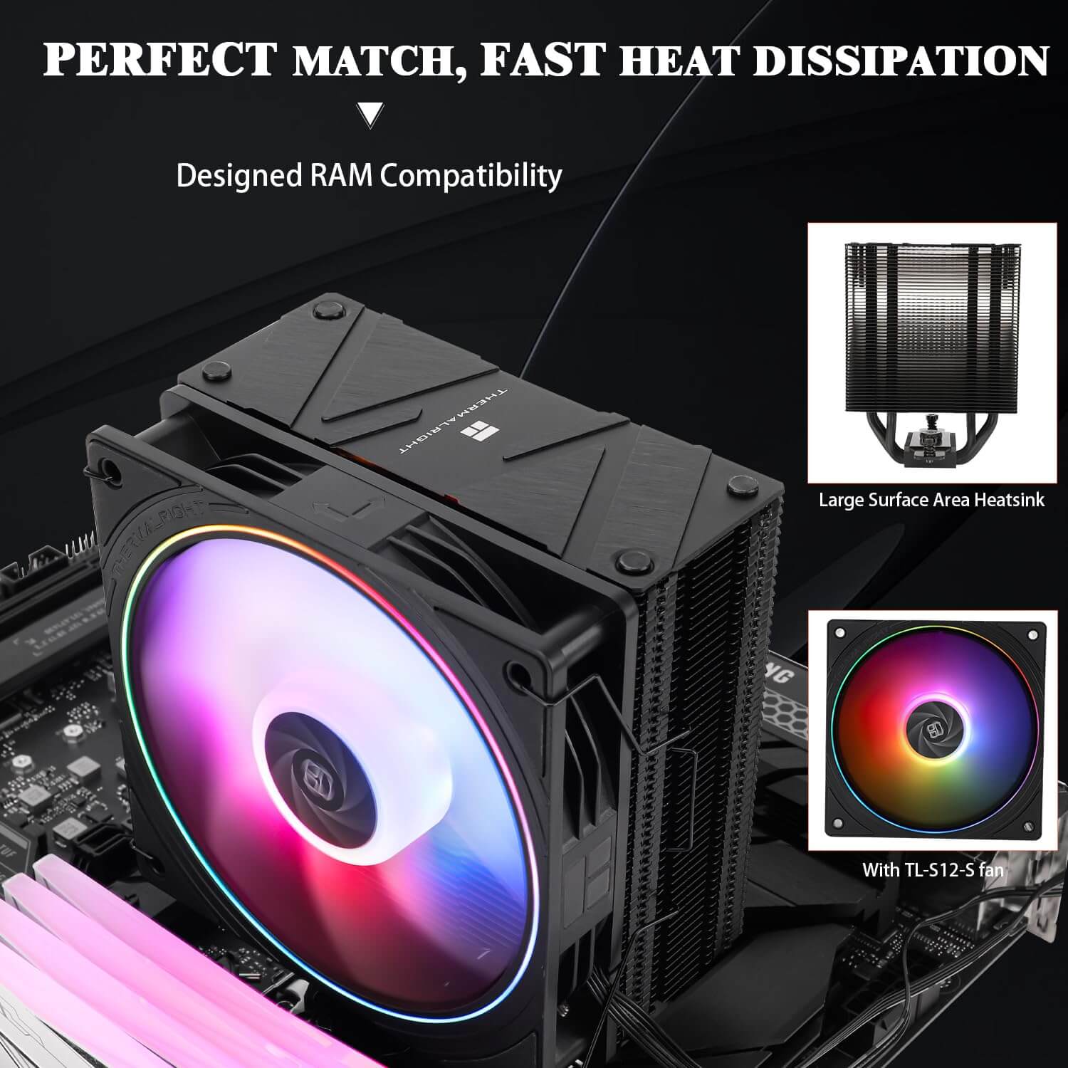 Thermalright Assassin Spirit 120 EVO ARGB CPU Air Cooler