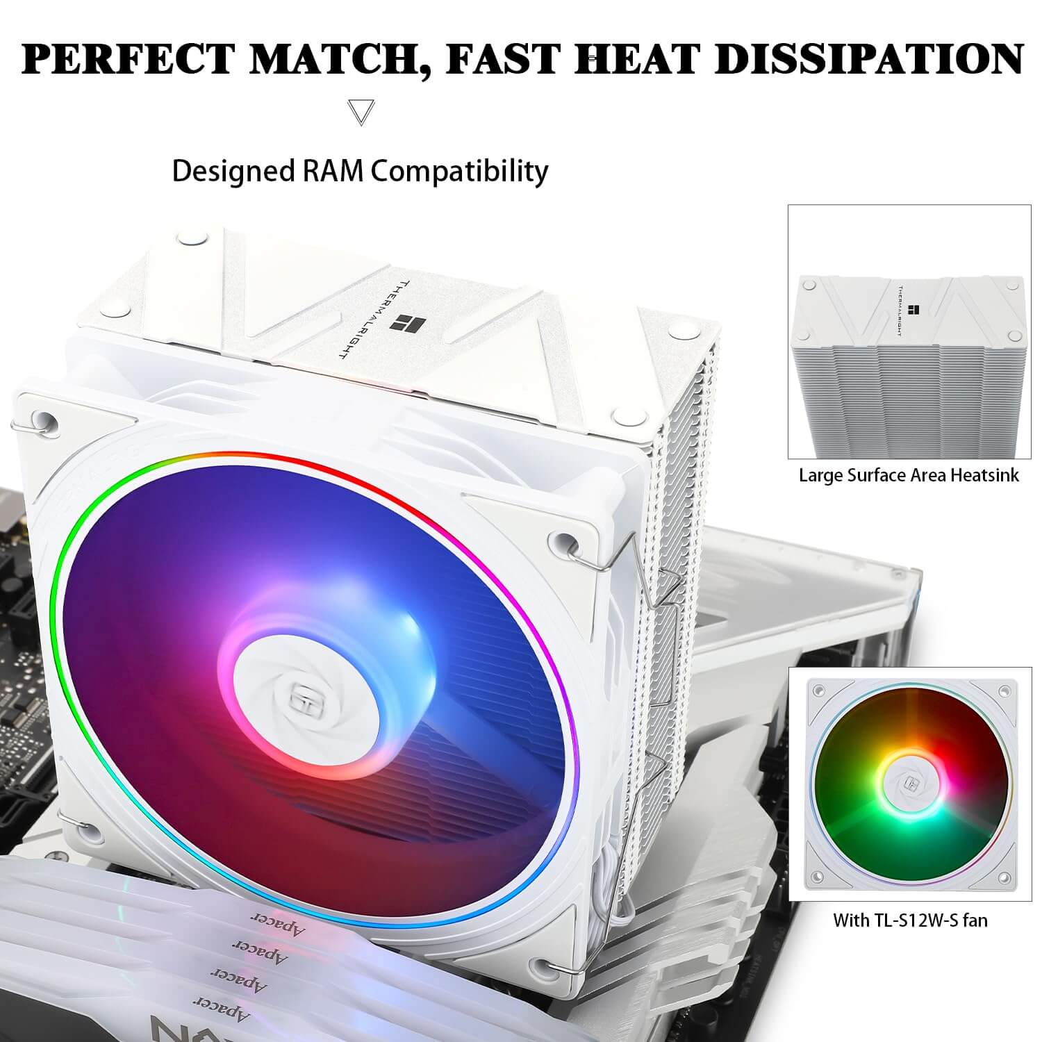 Thermalright Assassin Spirit 120 EVO ARGB CPU Air Cooler