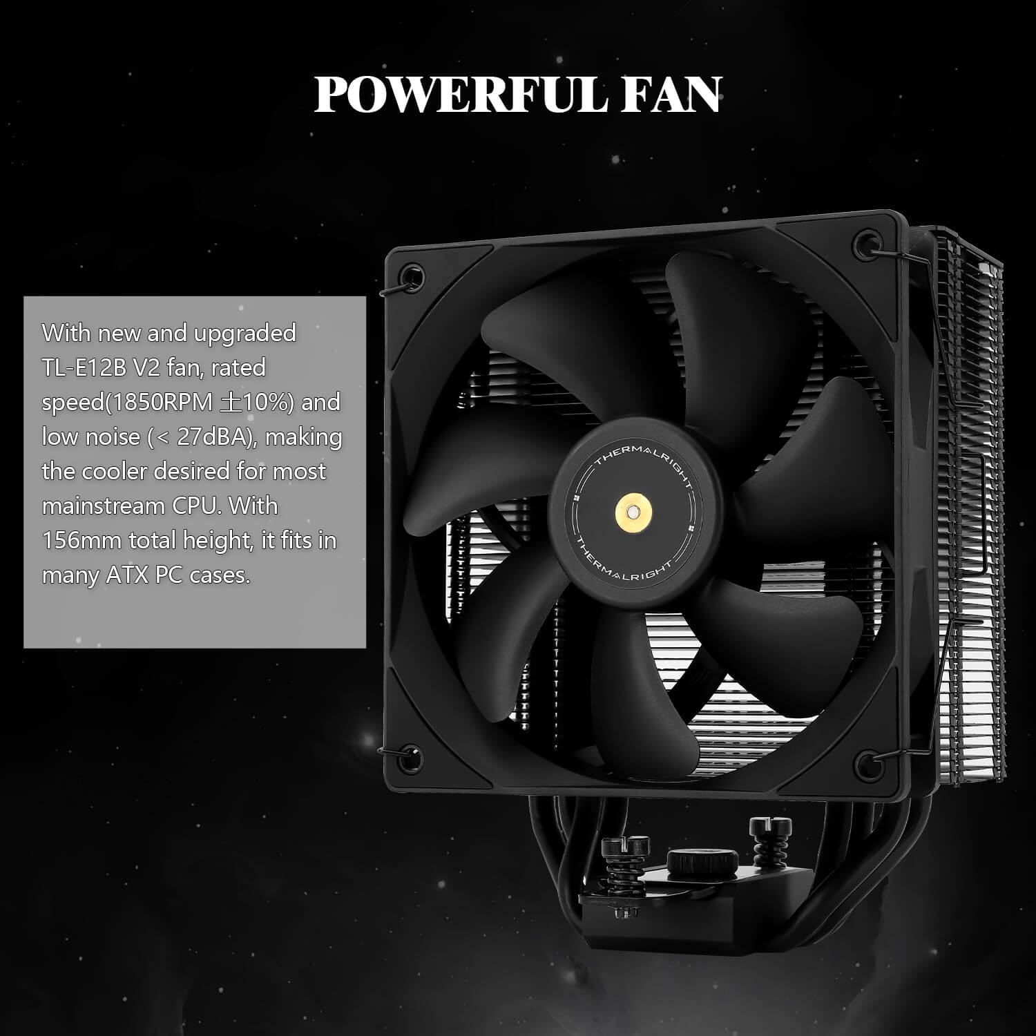 Thermalright Assassin Spirit 120 EVO Dark CPU Air Cooler