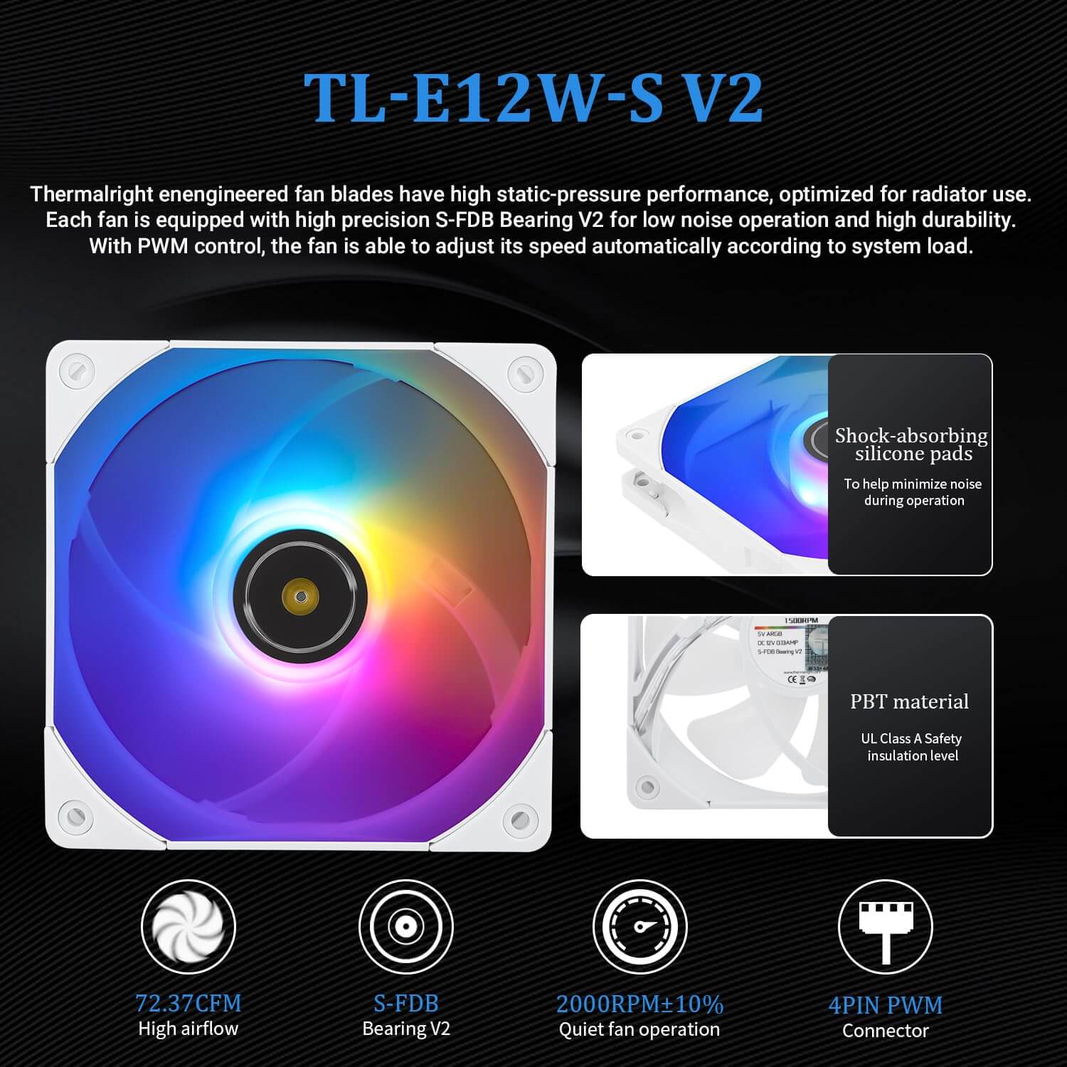 Thermalright CORE Vision 360 360mm ARGB AIO CPU Liquid Cooler with LCD Display