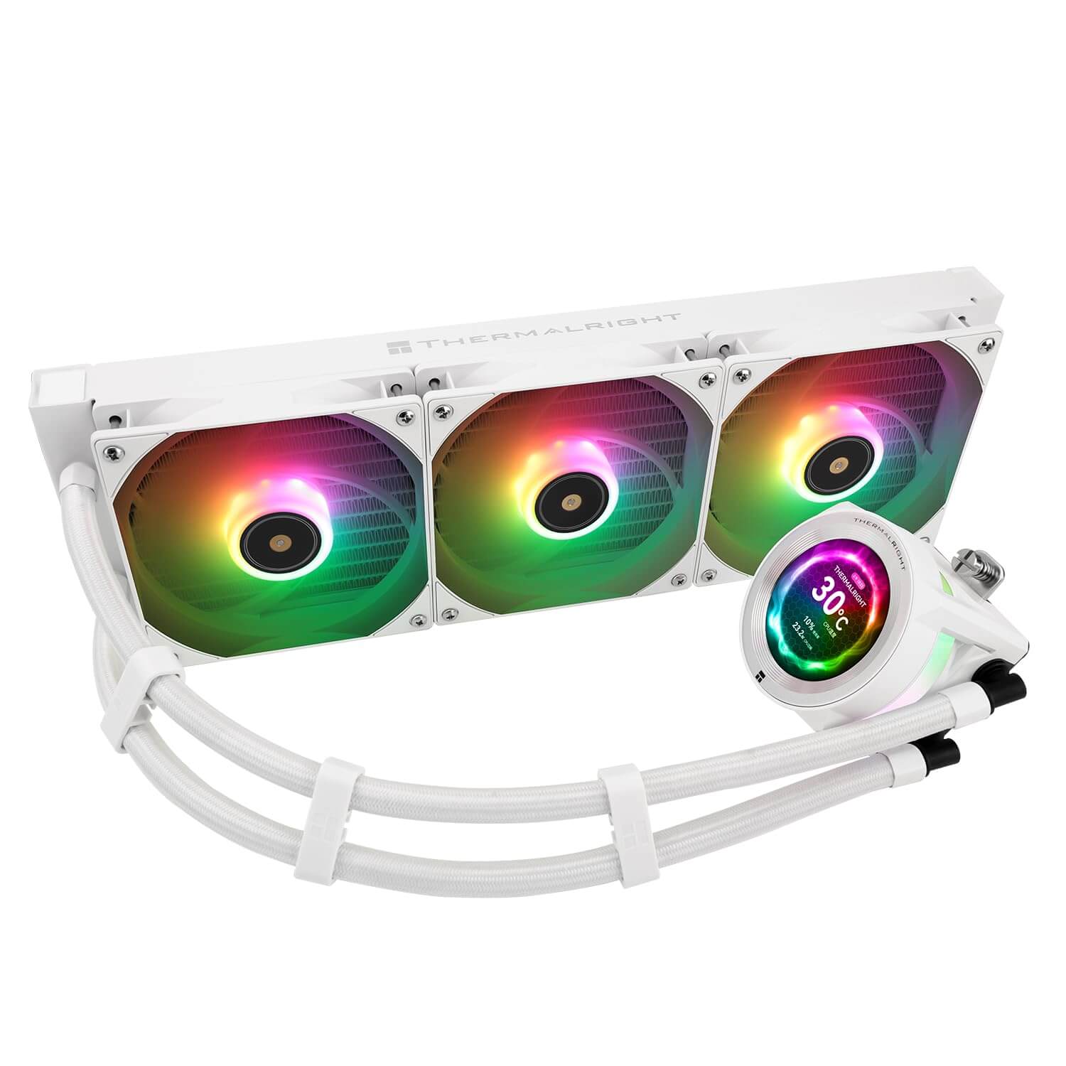 Thermalright CORE Vision 360 360mm ARGB AIO CPU Liquid Cooler with LCD Display