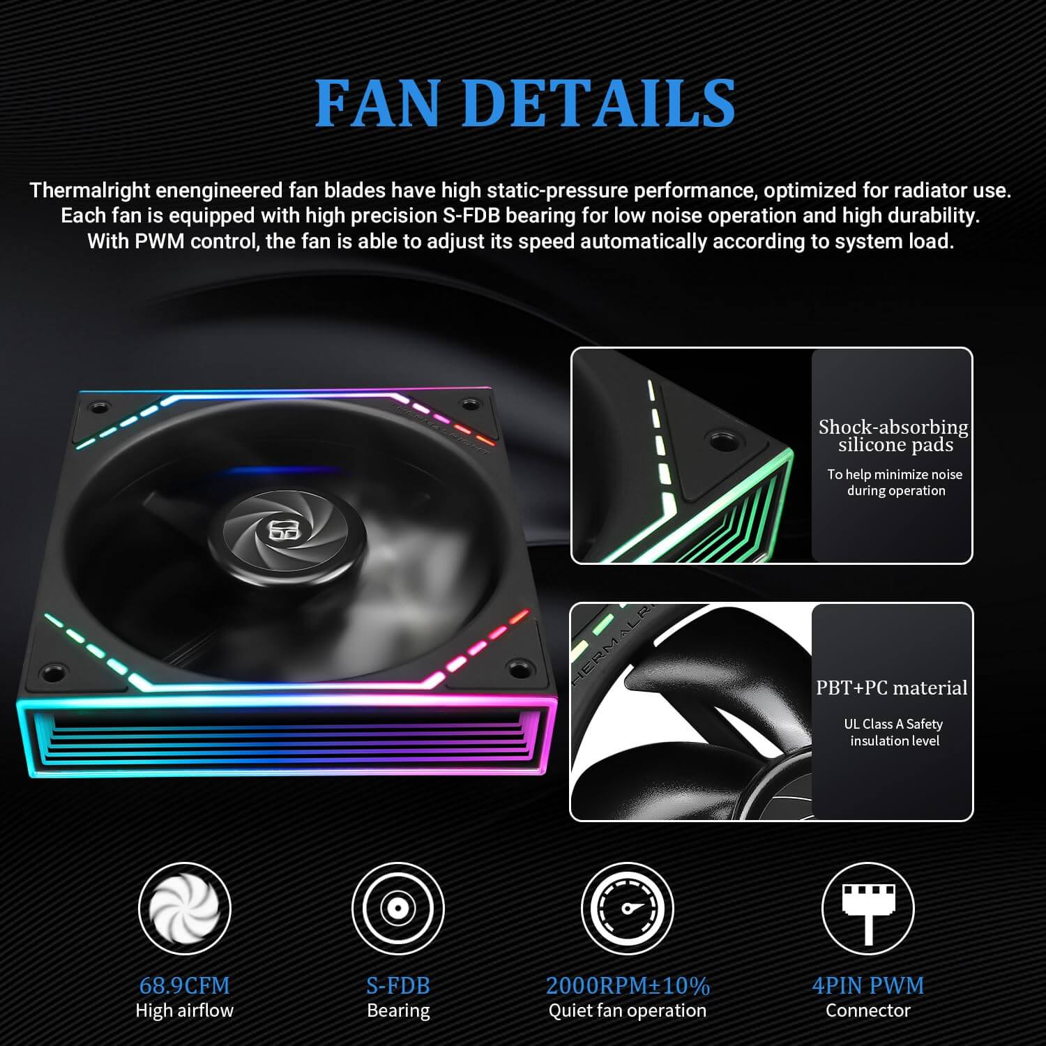 Thermalright Frozen Infinity 240 240mm Liquid CPU Cooler - Black