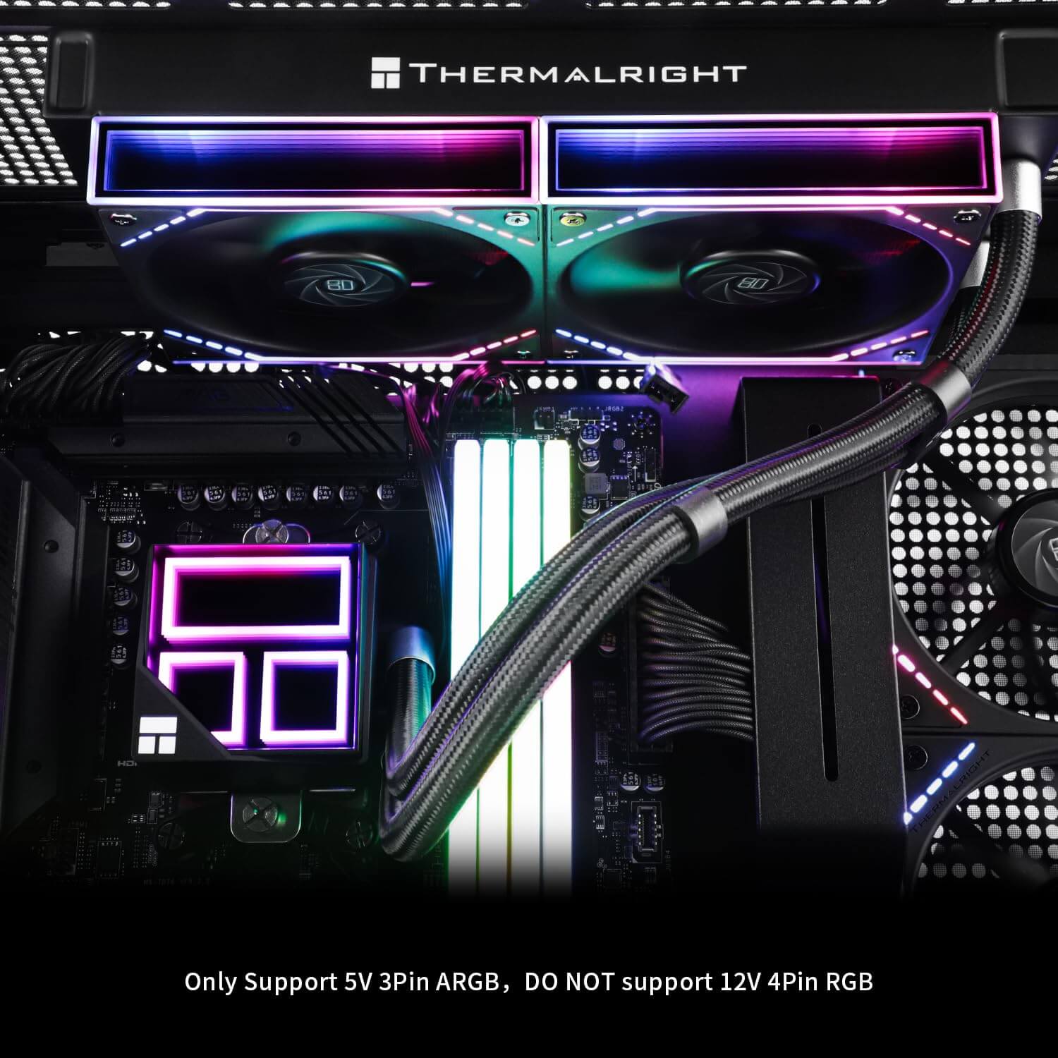 Thermalright Frozen Infinity 240 240mm Liquid CPU Cooler - Black