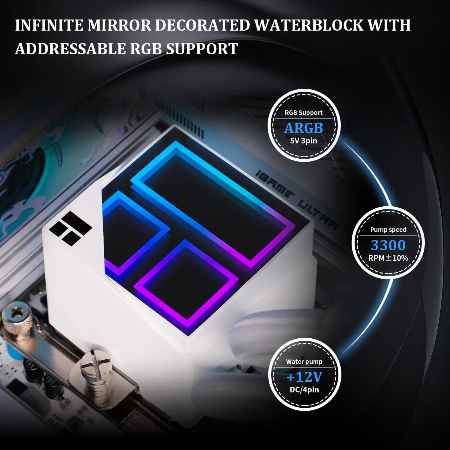 Thermalright Frozen Infinity 240 240mm Liquid CPU Cooler - White