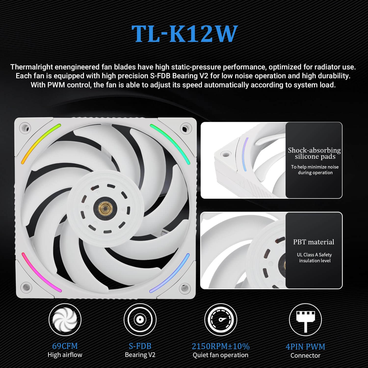 Thermalright Frozen Vision 240 240mm AIO Liquid CPU Cooler with LCD Display