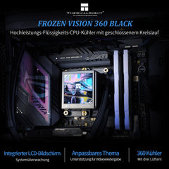 Thermalright Frozen Vision 360 360mm AIO CPU Liquid Cooler with 2.88 Inch IPS LCD Screen