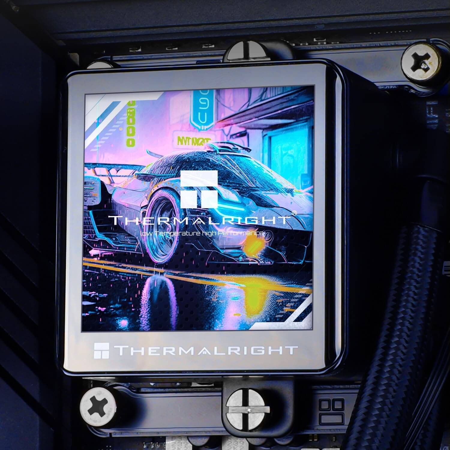 Thermalright Frozen Vision 360 360mm AIO CPU Liquid Cooler with 2.88 Inch IPS LCD Screen
