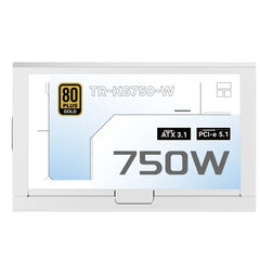 Thermalright KG-750 750W 80+ Gold Fully Modular Power Supply - White