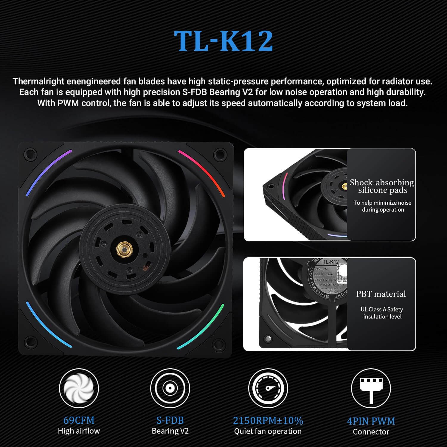 Thermalright Mjolnir Vision 360 360mm ARGB AIO CPU Liquid Cooler with LCD Display
